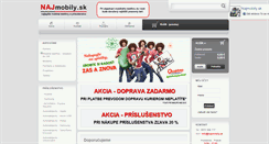 Desktop Screenshot of najmobily.sk